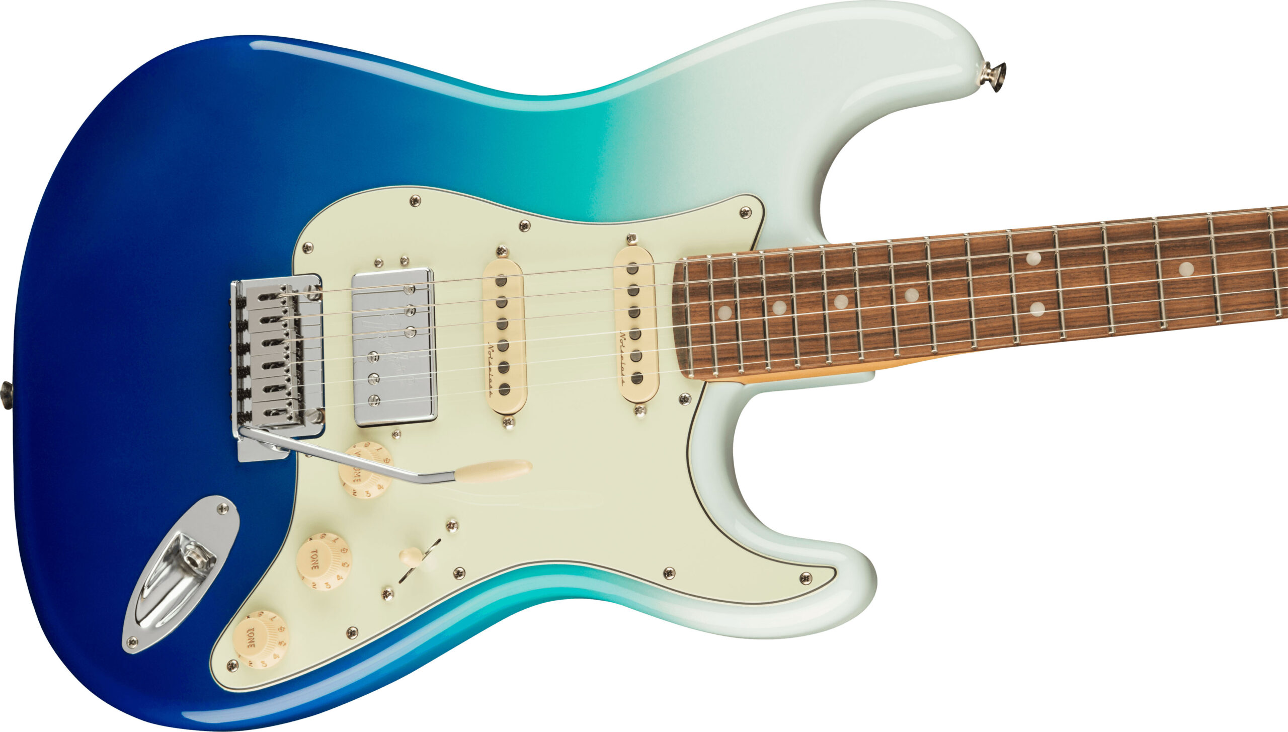 Player Plus Stratocaster® HSS, Pau Ferro Fingerboard, Belair Blue - Image 5