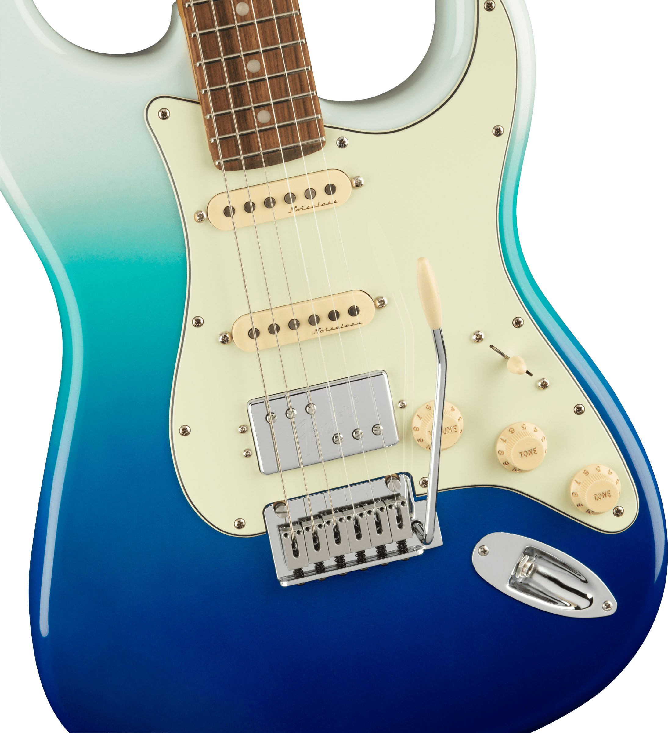 Player Plus Stratocaster® HSS, Pau Ferro Fingerboard, Belair Blue - Image 4