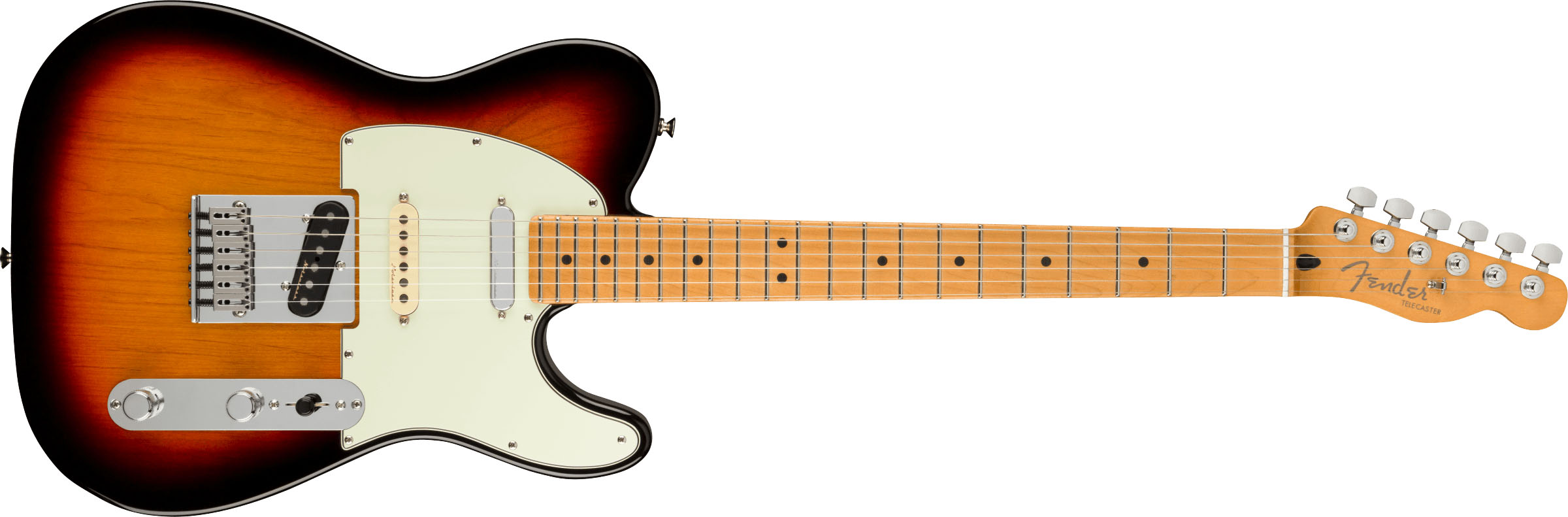 Player Plus Nashville Telecaster®, Maple Fingerboard, 3-Color Sunburst - Image 2