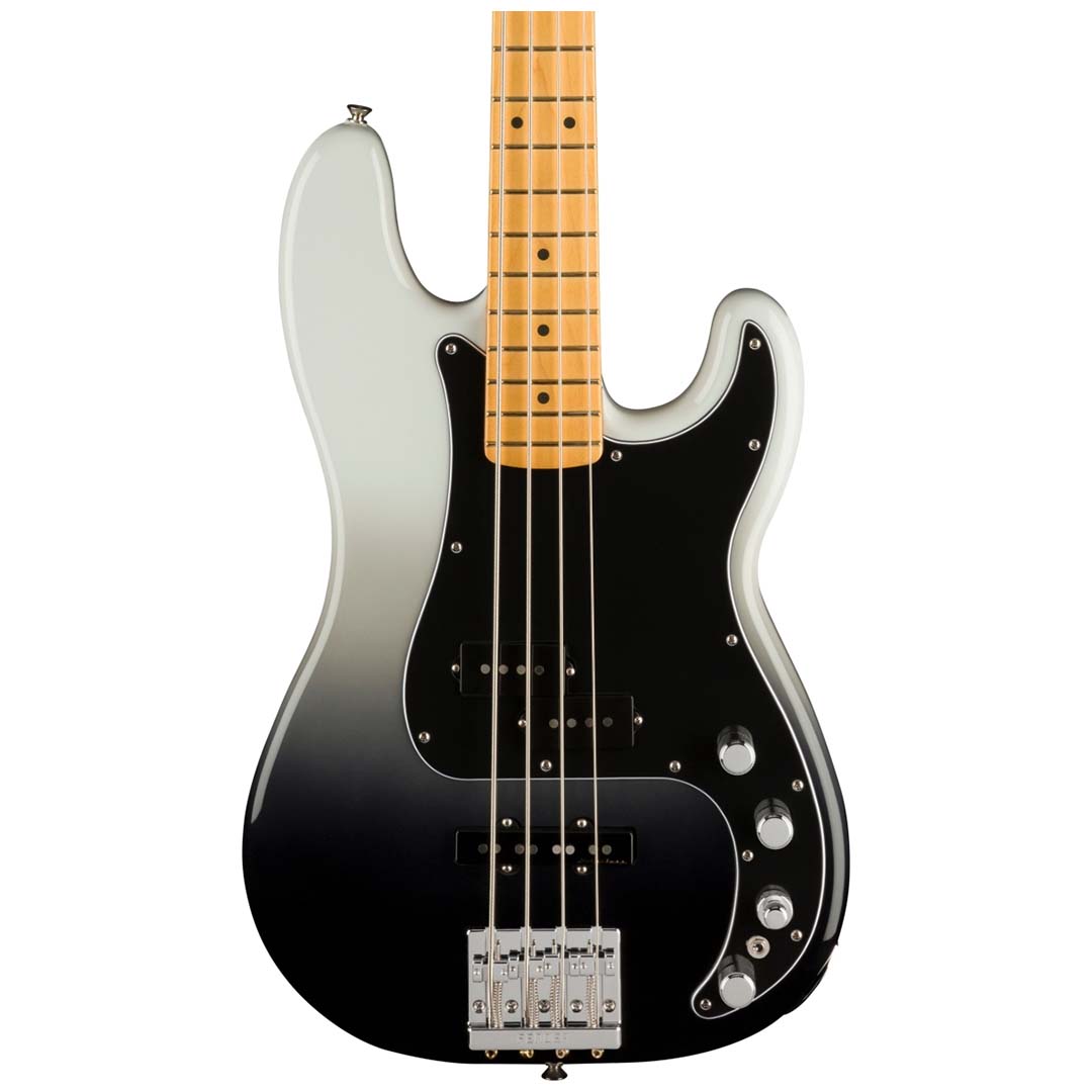 Player Plus Precision Bass®, Maple Fingerboard, Silver Smoke
