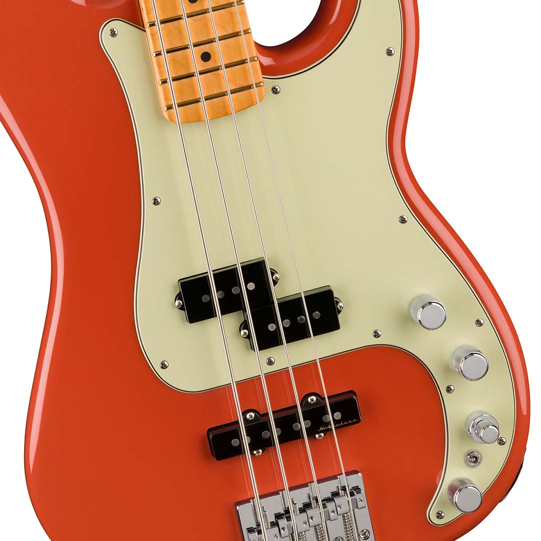 Player Plus Precision Bass®, Maple Fingerboard, Fiesta Red - Image 4