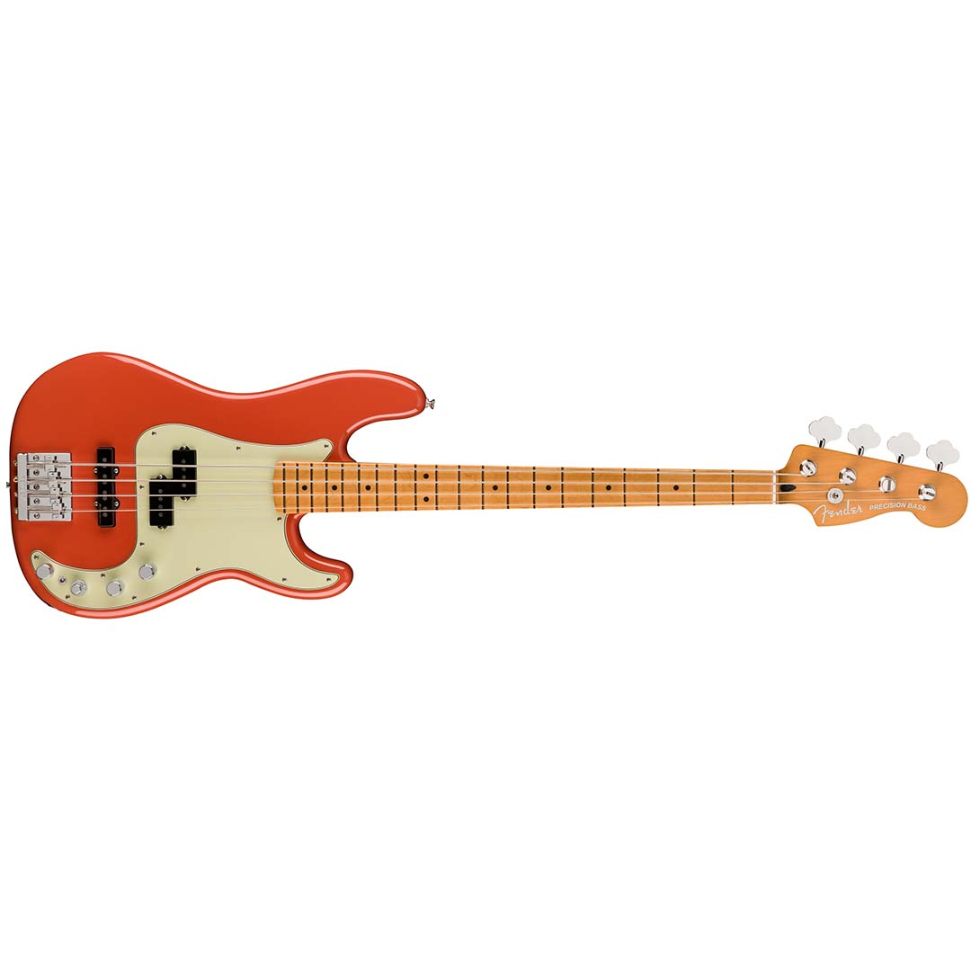 Player Plus Precision Bass®, Maple Fingerboard, Fiesta Red - Image 2