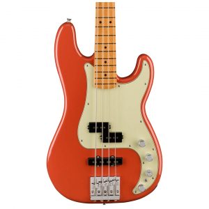 Player Plus Precision Bass®, Maple Fingerboard, Fiesta Red