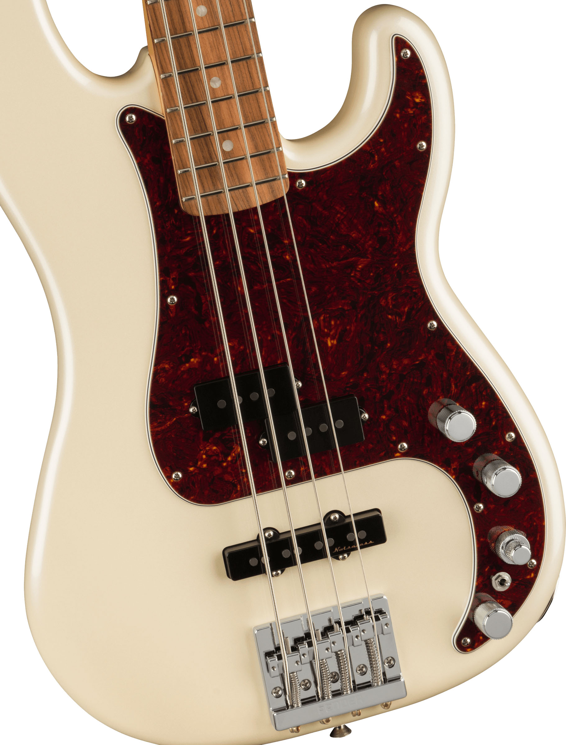 Player Plus Precision Bass®, Pau Ferro Fingerboard, Olympic Pearl - Image 4