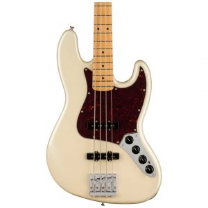 Player Plus Jazz Bass®, Maple Fingerboard, Olympic Pearl