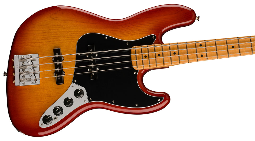 Player Plus Jazz Bass®, Maple Fingerboard, Sienna Sunburst - Image 5
