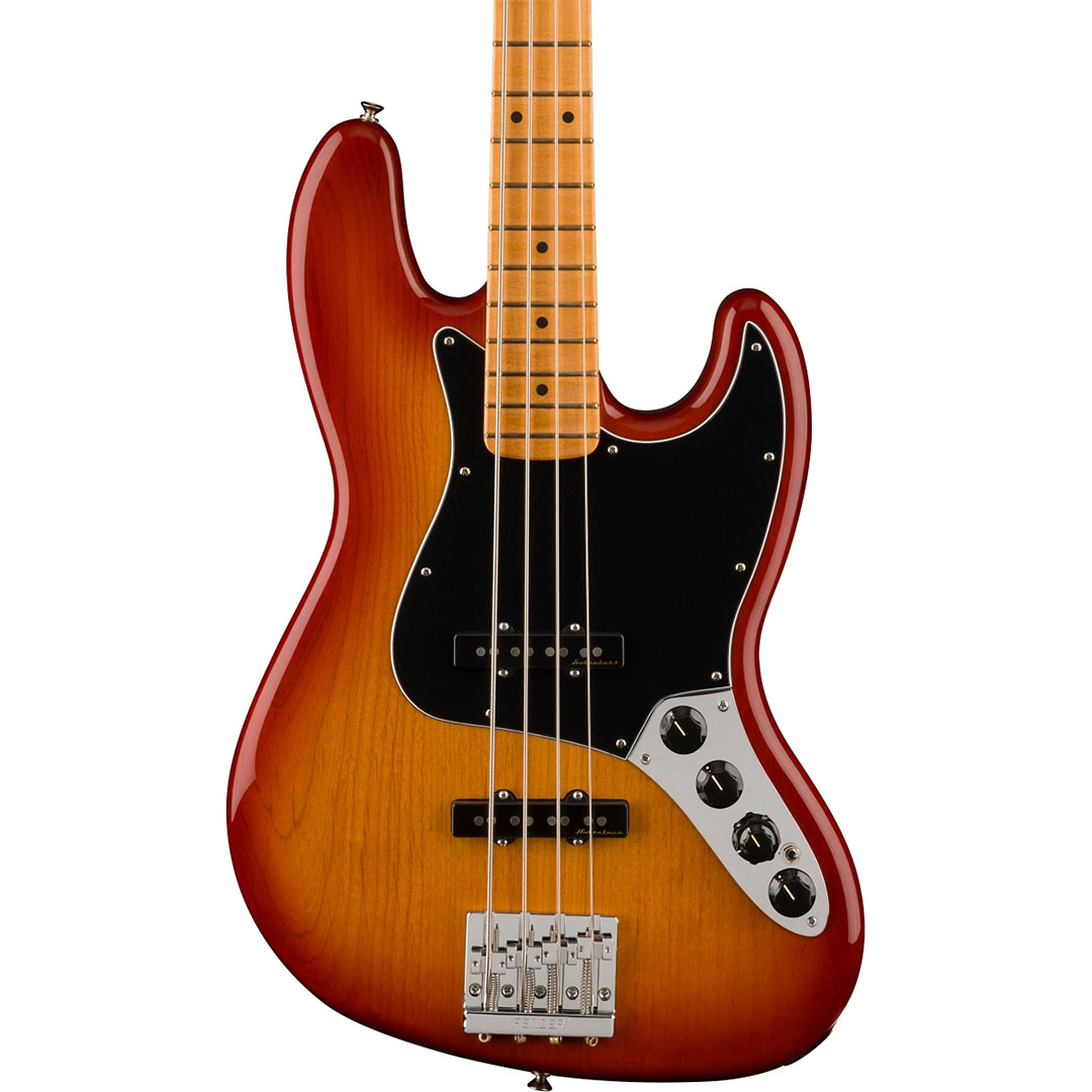 Player Plus Jazz Bass®, Maple Fingerboard, Sienna Sunburst - Image 2