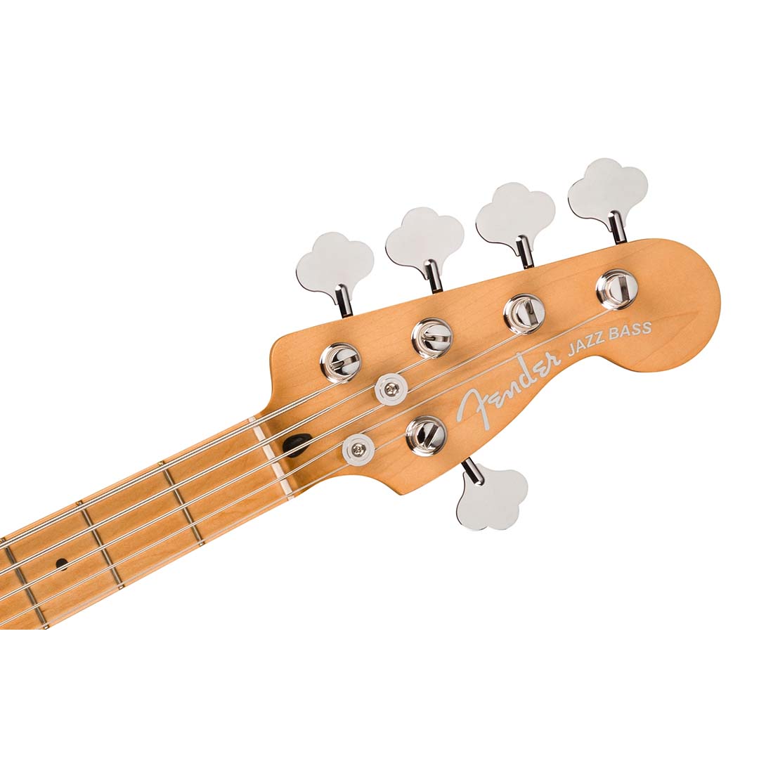 Player Plus Jazz Bass® V, Maple Fingerboard, Fiesta Red - Image 6