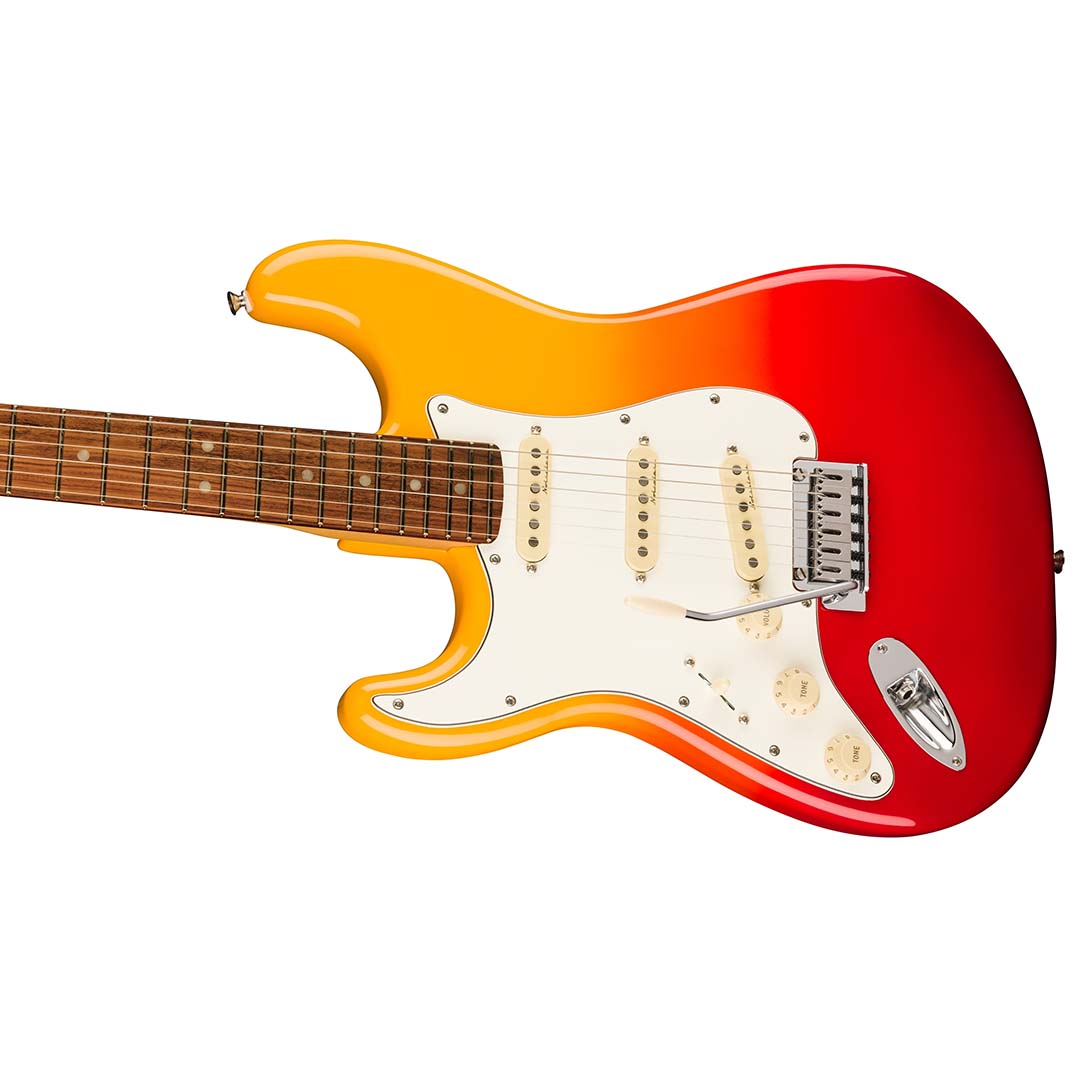 Player Plus Stratocaster®, Left-Hand, Pau Ferro Fingerboard, Tequila Sunrise - Image 5