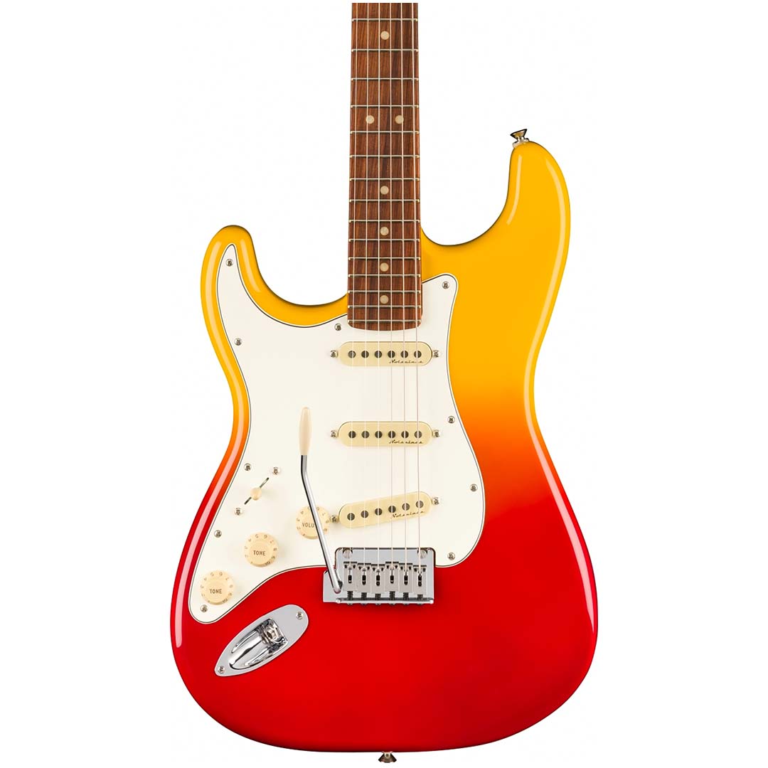 Player Plus Stratocaster®, Left-Hand, Pau Ferro Fingerboard, Tequila Sunrise