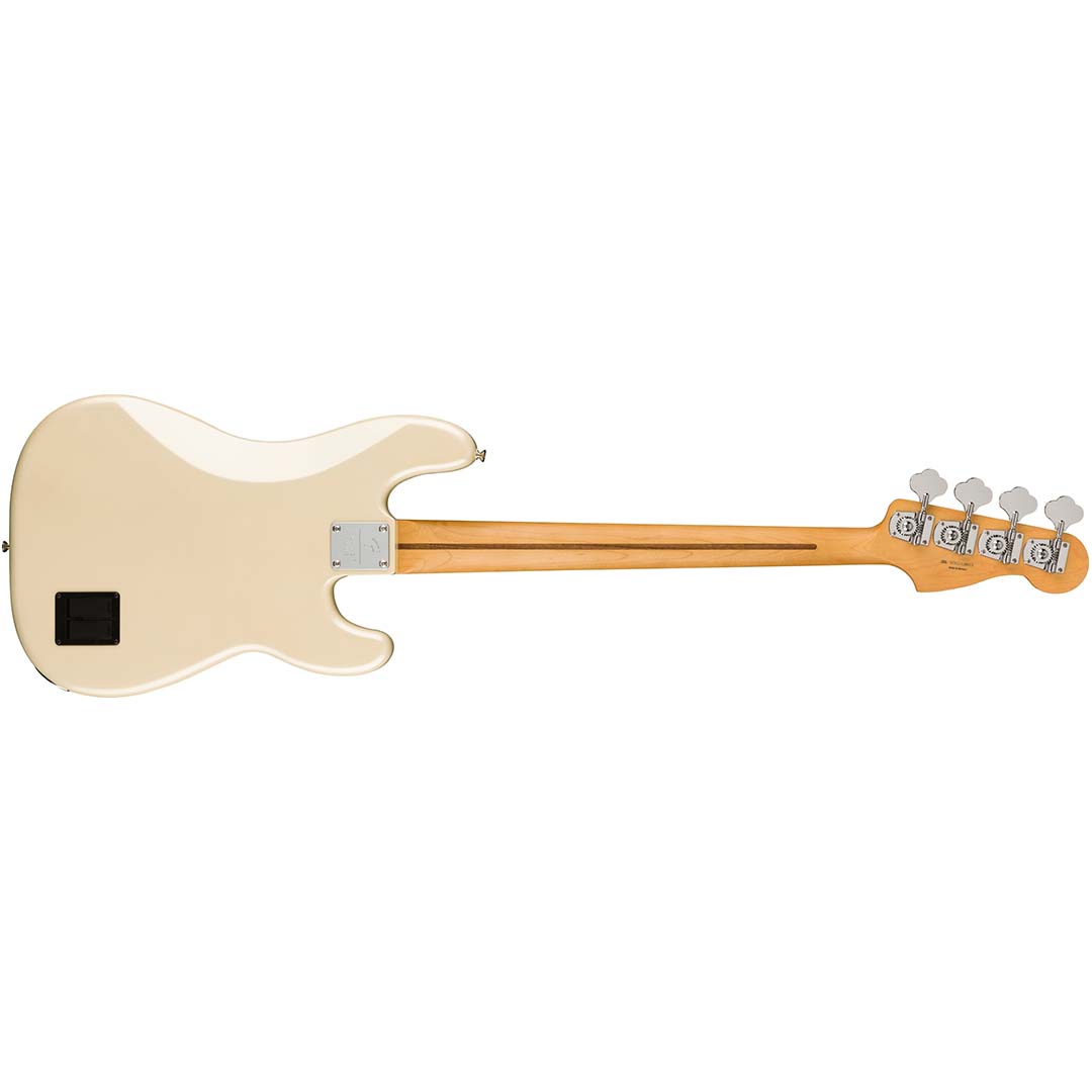 Player Plus Precision Bass®, Left-Hand, Pau Ferro Fingerboard, Olympic Pearl - Image 3