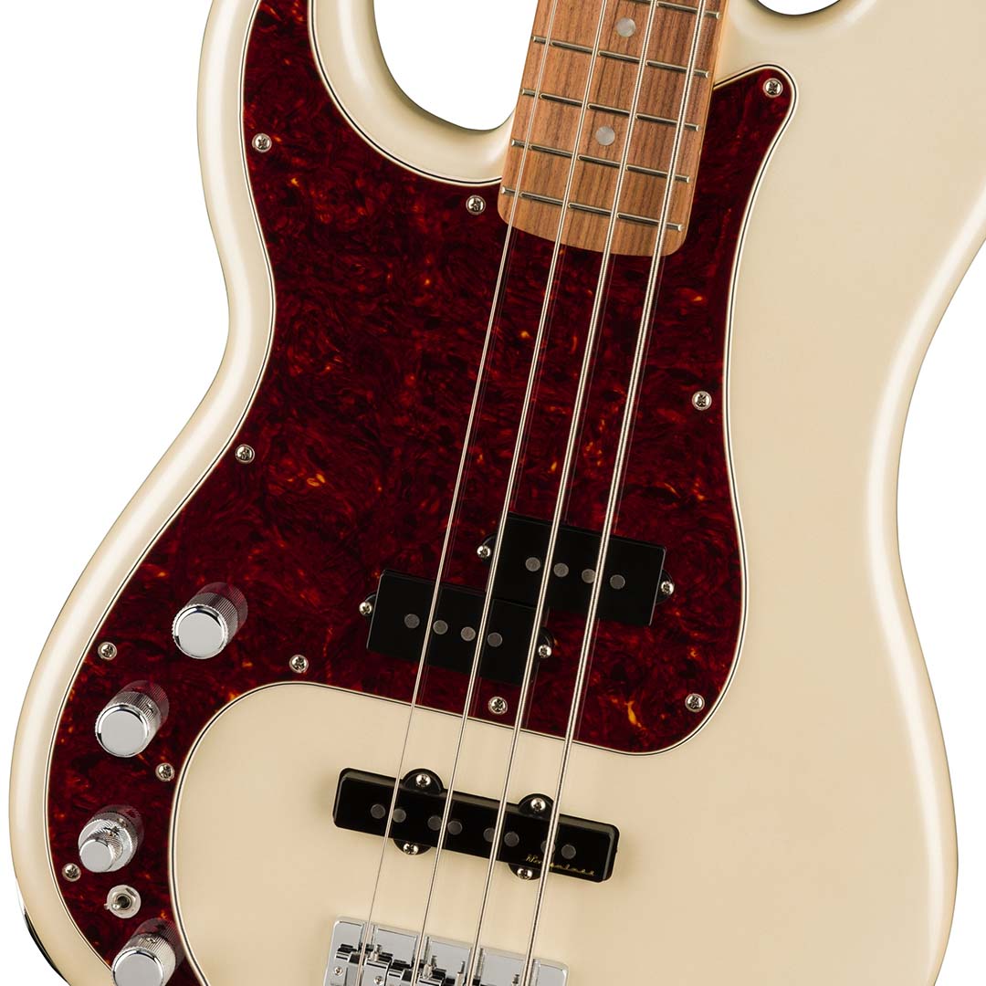 Player Plus Precision Bass®, Left-Hand, Pau Ferro Fingerboard, Olympic Pearl - Image 4