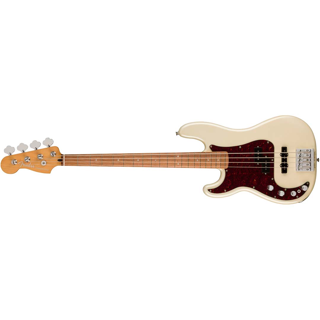 Player Plus Precision Bass®, Left-Hand, Pau Ferro Fingerboard, Olympic Pearl - Image 2