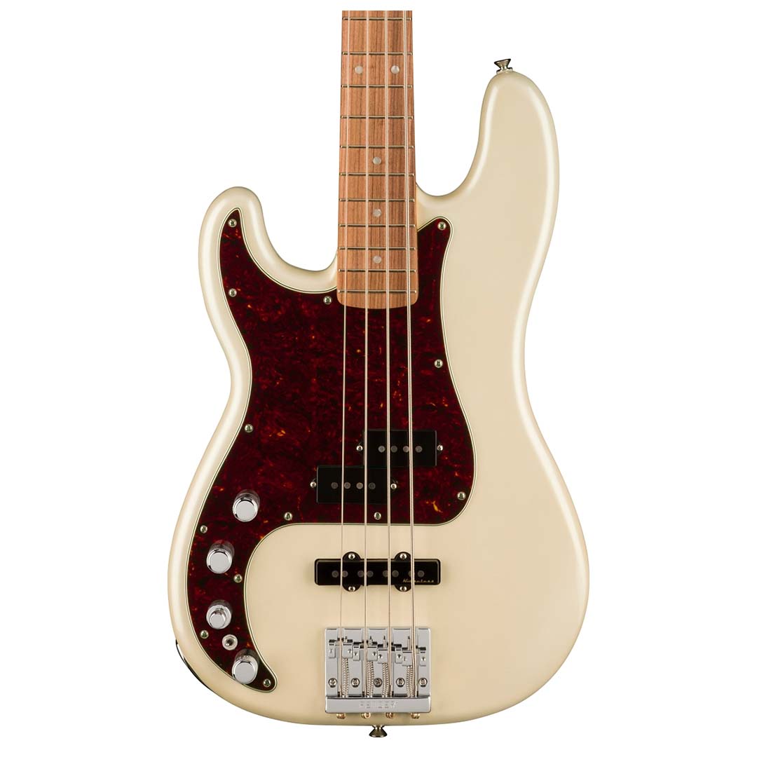 Player Plus Precision Bass®, Left-Hand, Pau Ferro Fingerboard, Olympic Pearl