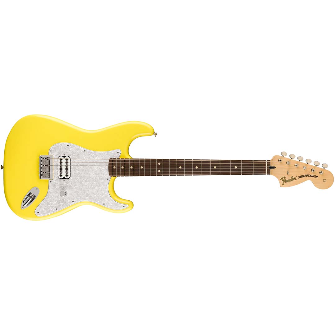 Tom DeLonge Stratocaster®, Rosewood Fingerboard, Graffiti Yellow - Image 2