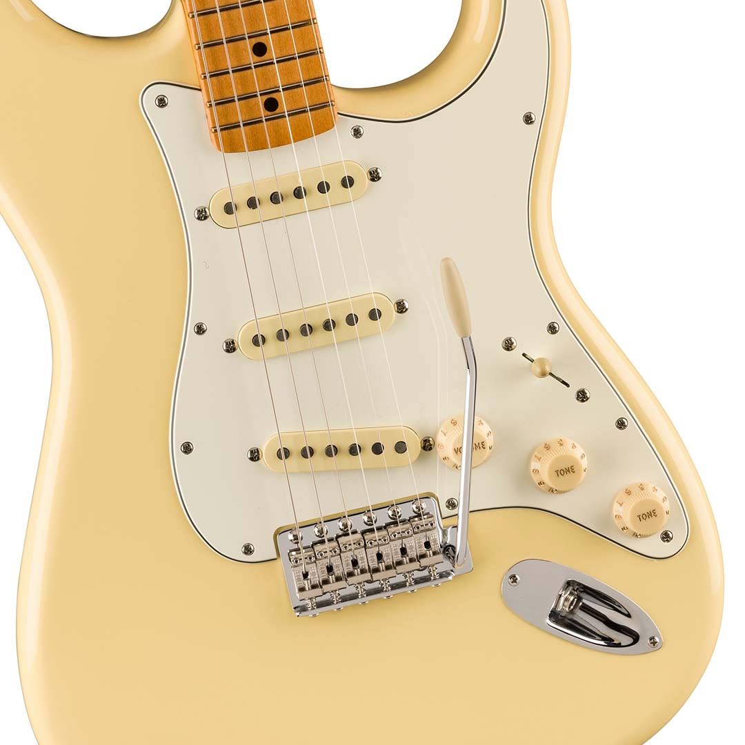 Vintera® II '70s Stratocaster®, Maple Fingerboard, Vintage White - Image 4