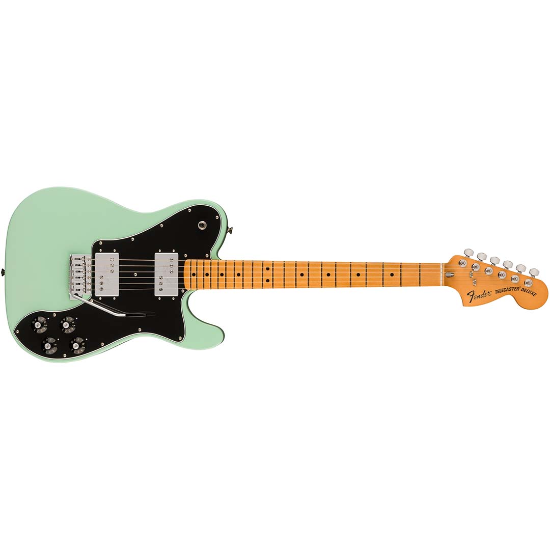 Vintera® II '70s Telecaster® Deluxe with Tremolo, Maple Fingerboard, Surf Green - Image 2