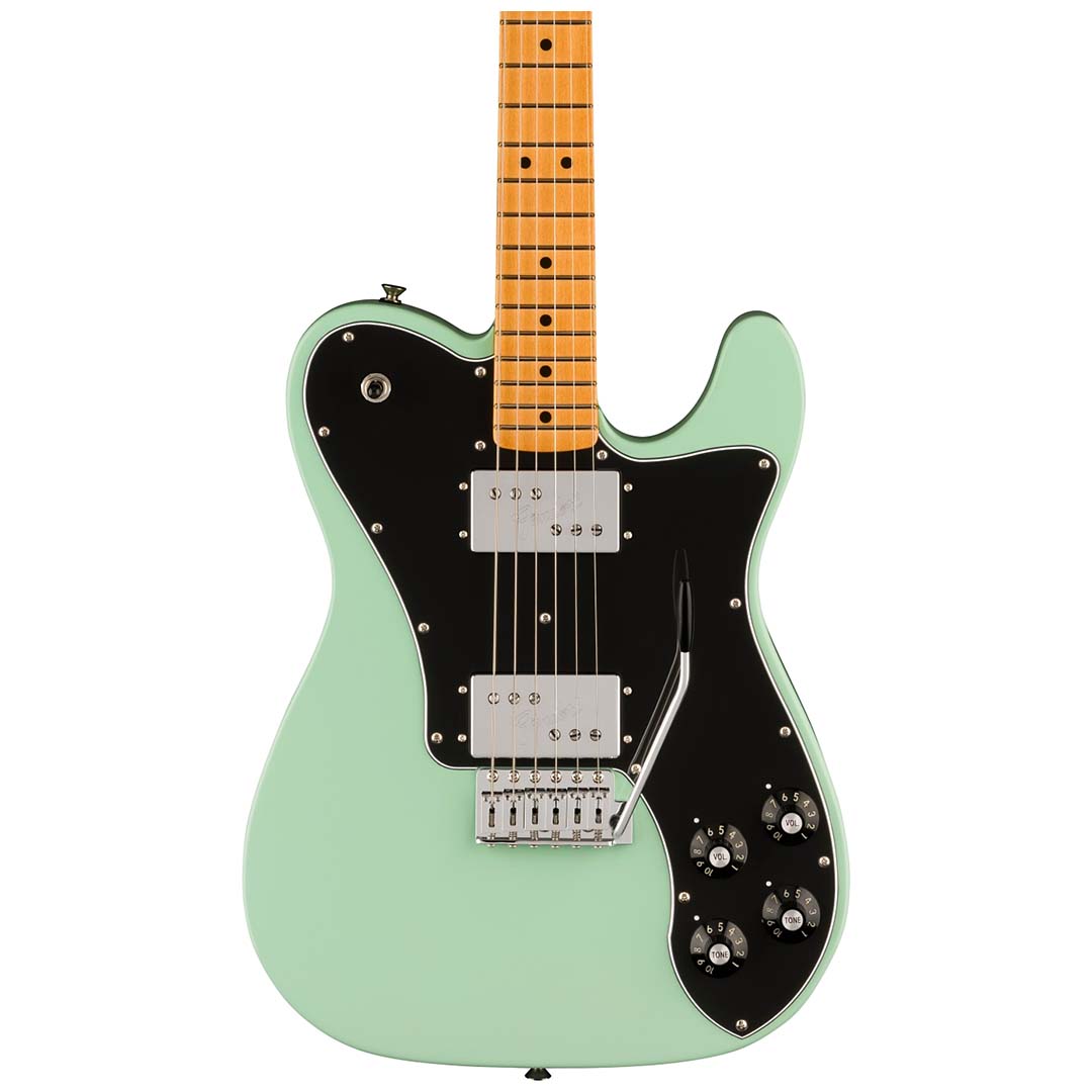 Vintera® II '70s Telecaster® Deluxe with Tremolo, Maple Fingerboard, Surf Green