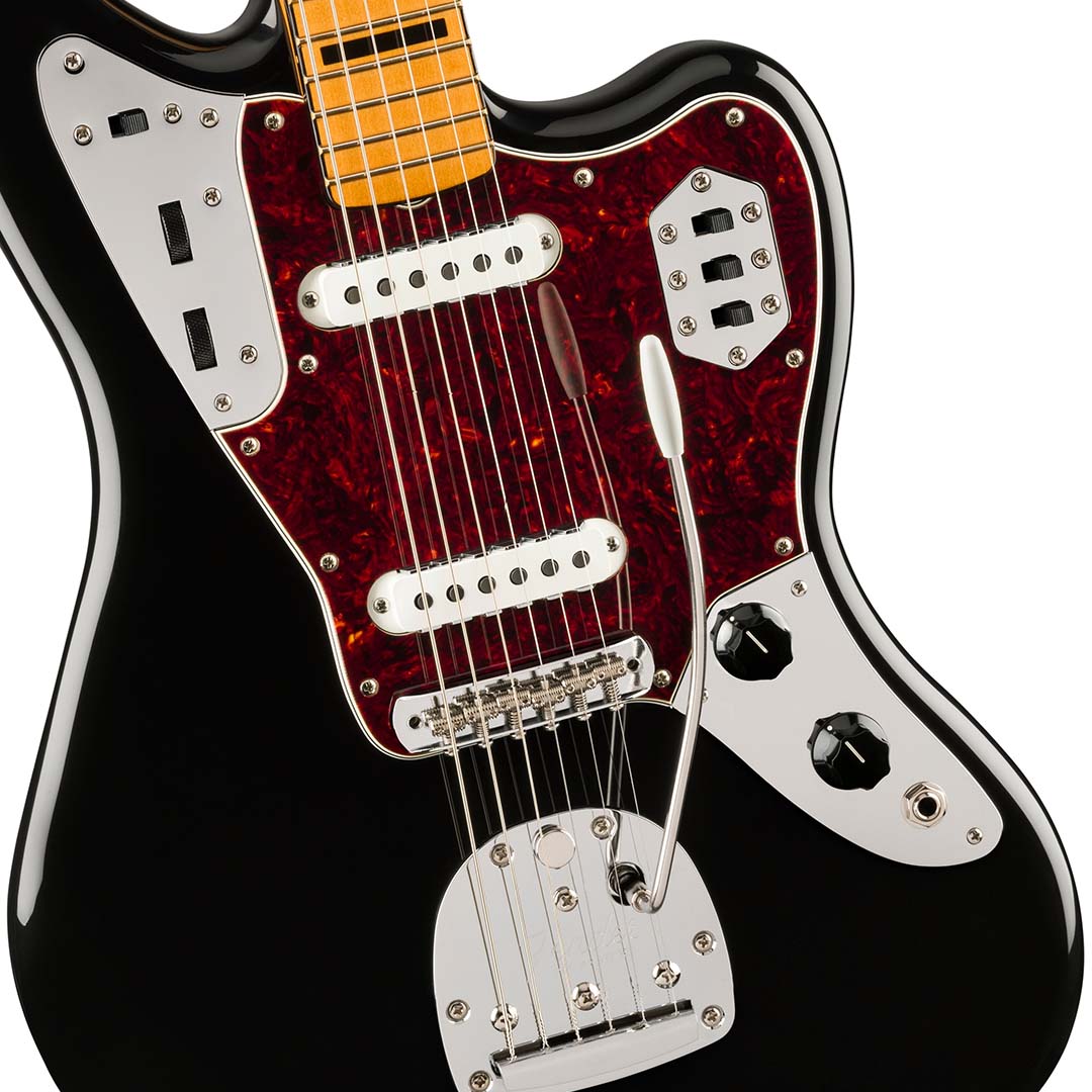 Vintera® II '70s Jaguar®, Maple Fingerboard, Black - Image 4