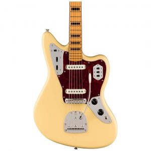 Vintera® II '70s Jaguar®, Maple Fingerboard, Vintage White
