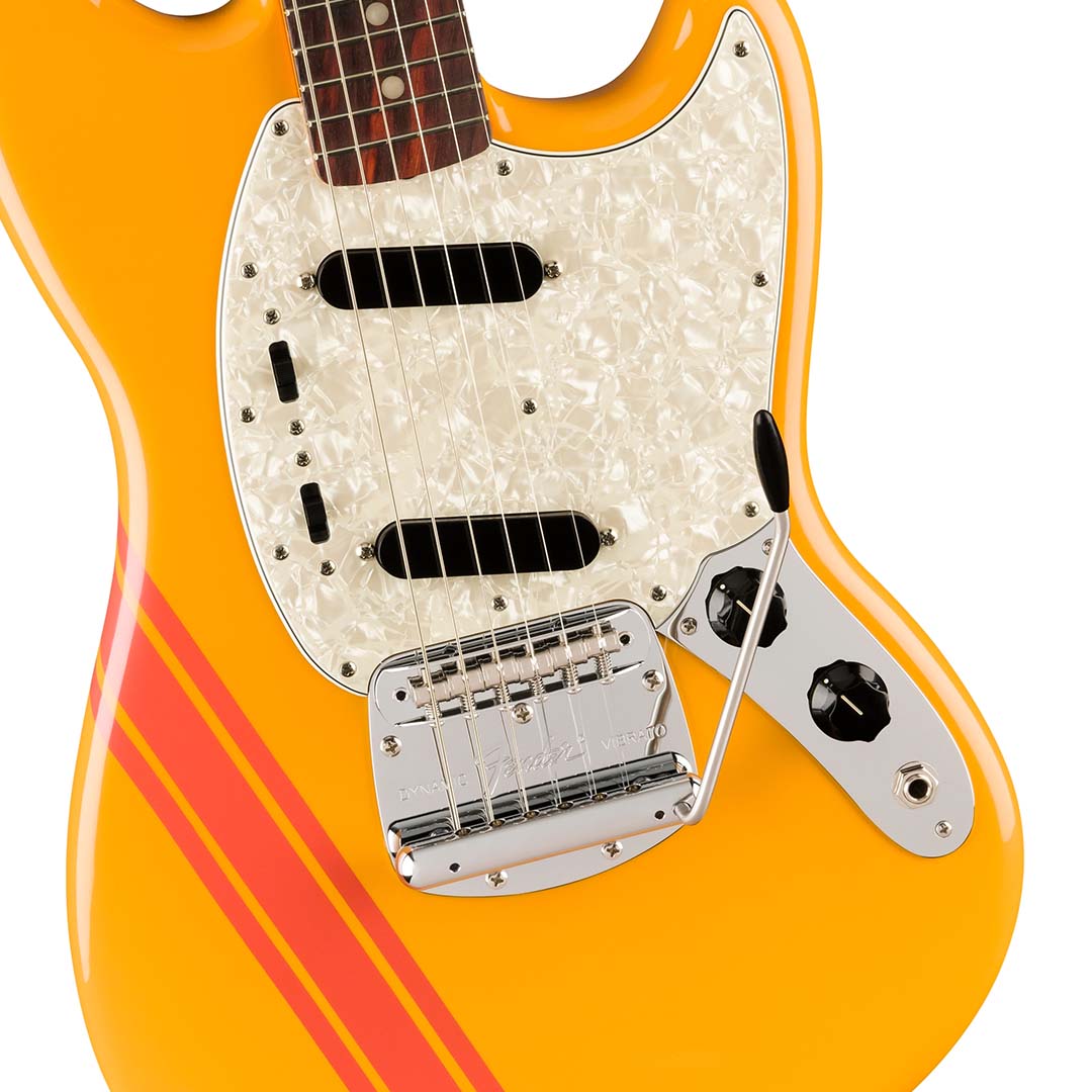 Vintera® II '70s Competition Mustang®, Rosewood Fingerboard, Competition Orange - Image 4