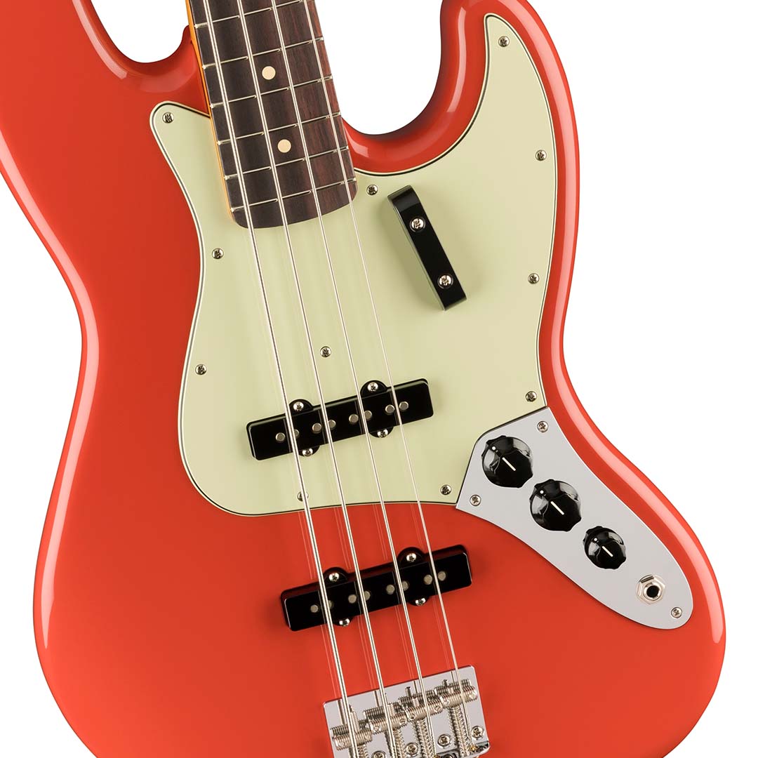 Vintera® II '60s Jazz Bass®, Rosewood Fingerboard, Fiesta Red - Image 4