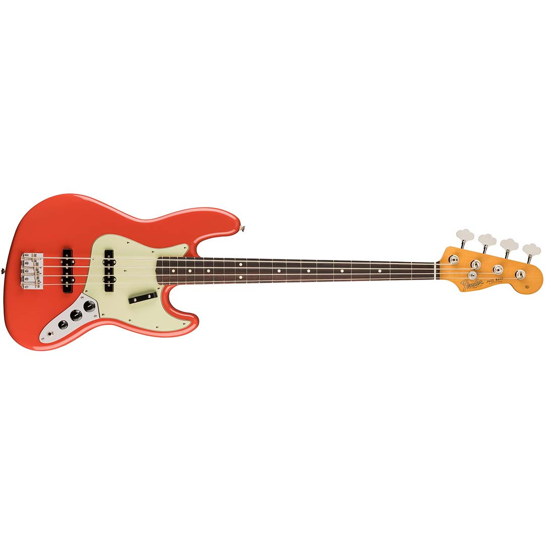 Vintera® II '60s Jazz Bass®, Rosewood Fingerboard, Fiesta Red - Image 2