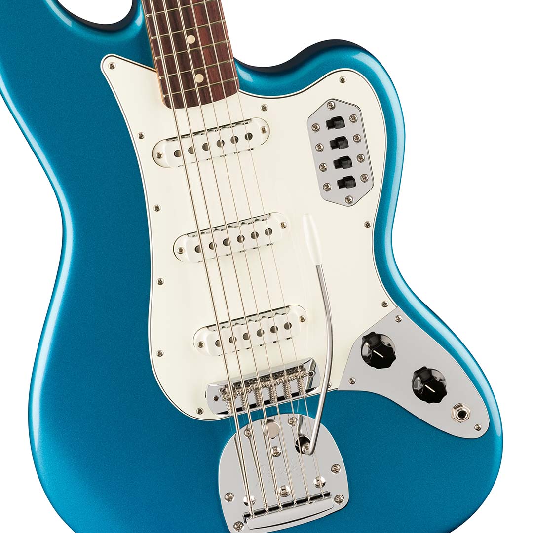 Vintera® II '60s Bass VI, Rosewood Fingerboard, Lake Placid Blue - Image 4