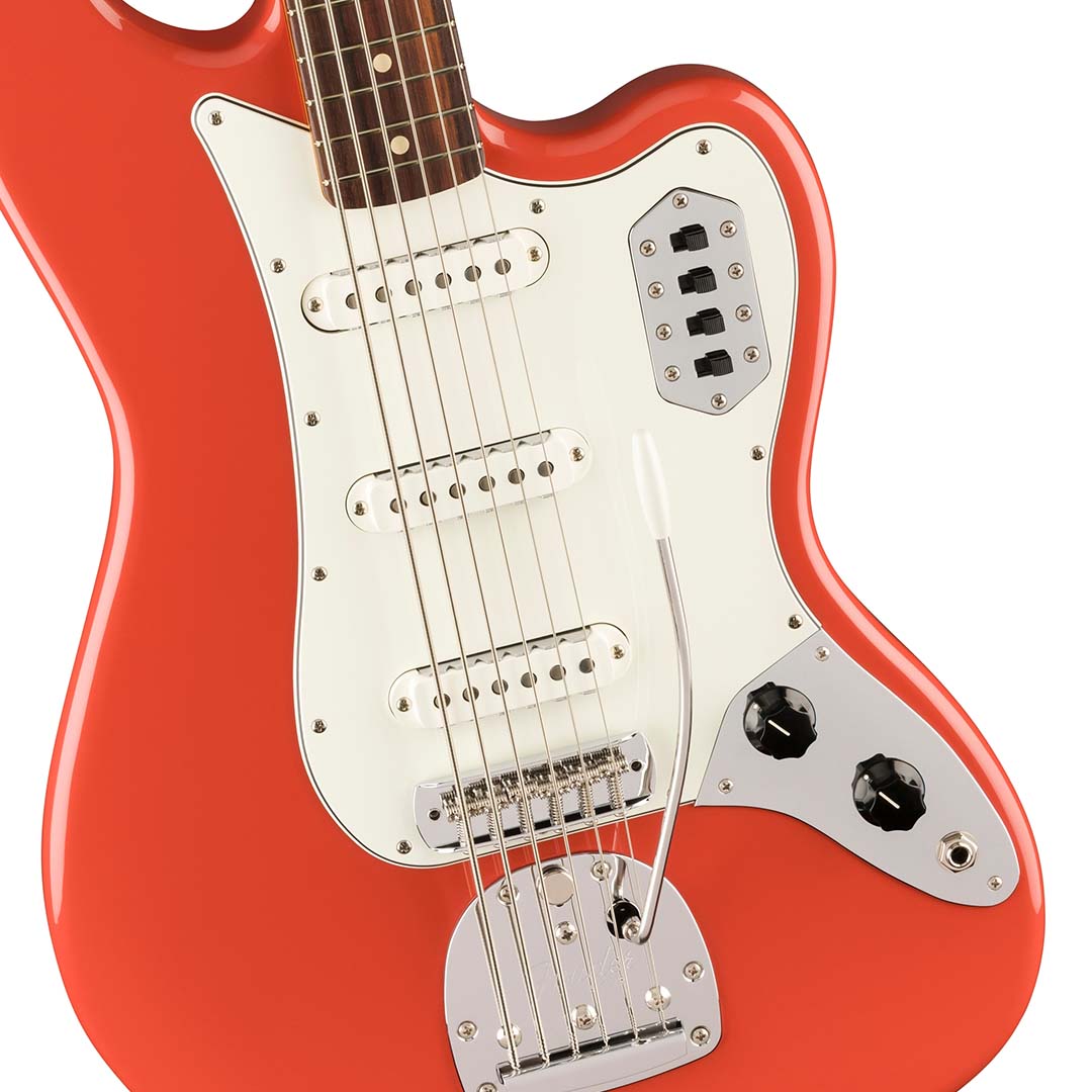 Vintera® II '60s Bass VI, Rosewood Fingerboard, Fiesta Red - Image 4