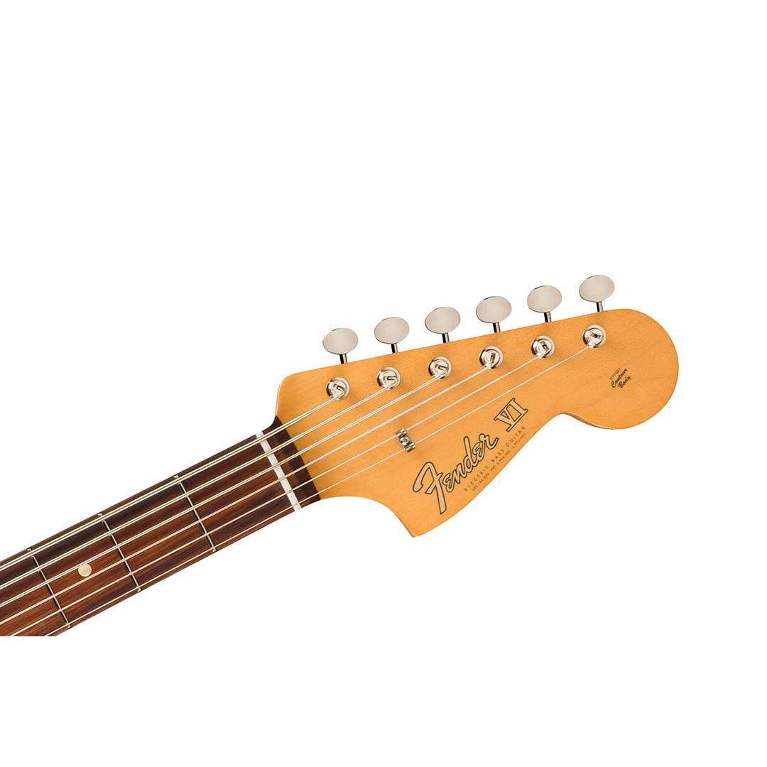 Vintera® II '60s Bass VI, Rosewood Fingerboard, Fiesta Red - Image 6