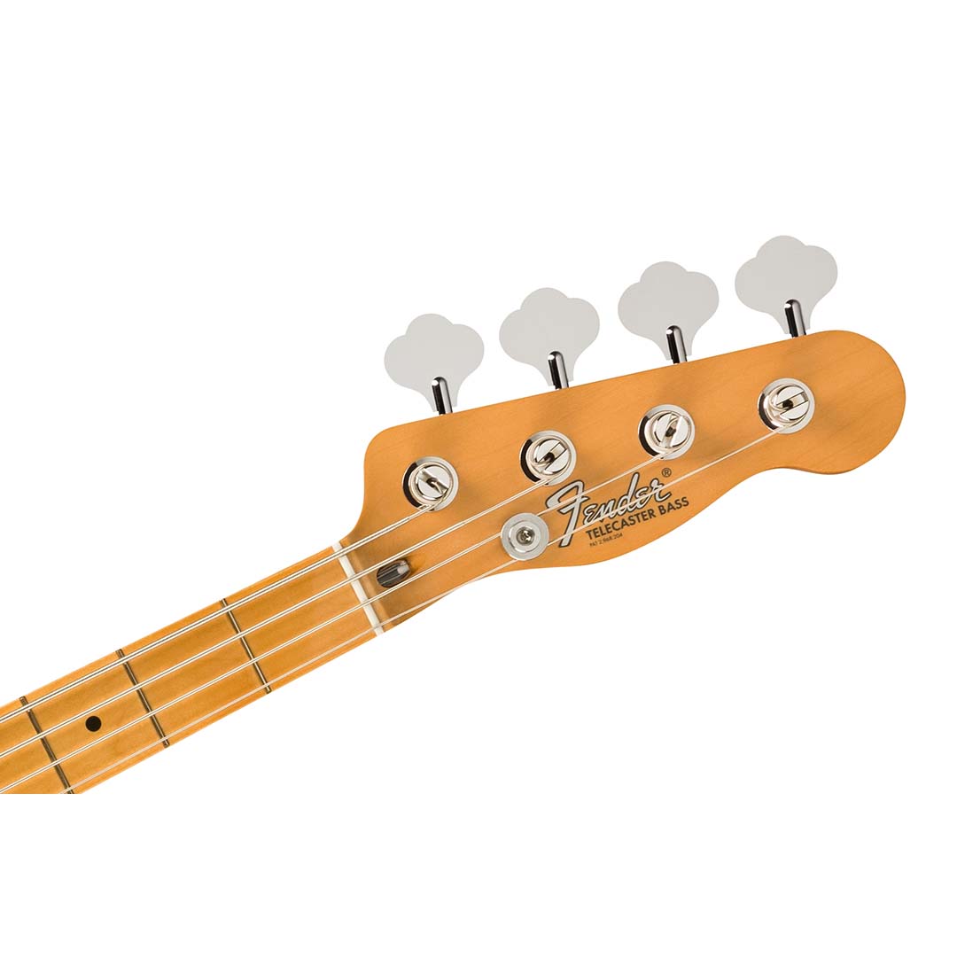 Vintera® II '70s Telecaster® Bass, Maple Fingerboard, Vintage White - Image 6