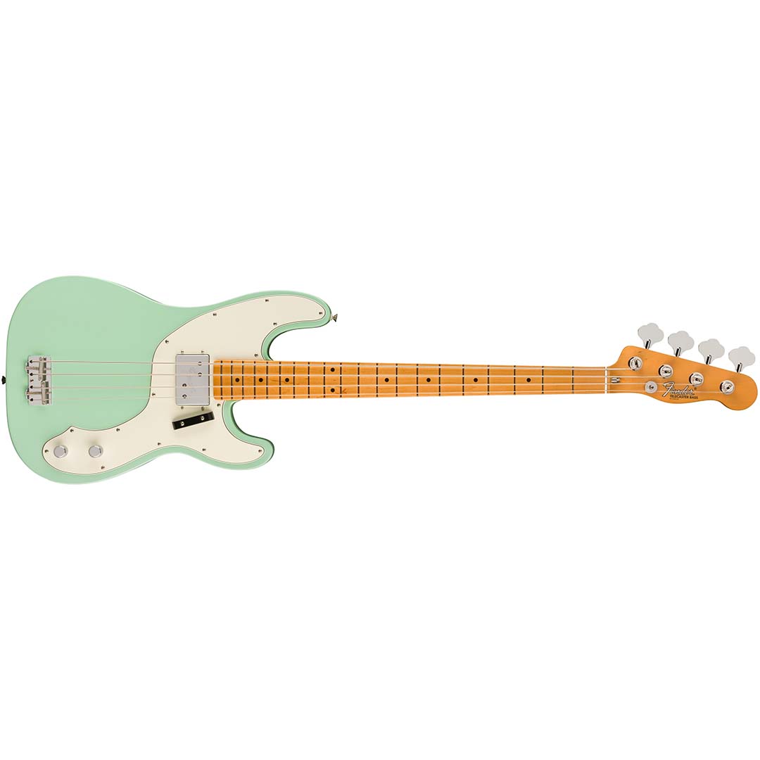 Vintera® II '70s Telecaster® Bass, Maple Fingerboard, Surf Green - Image 2