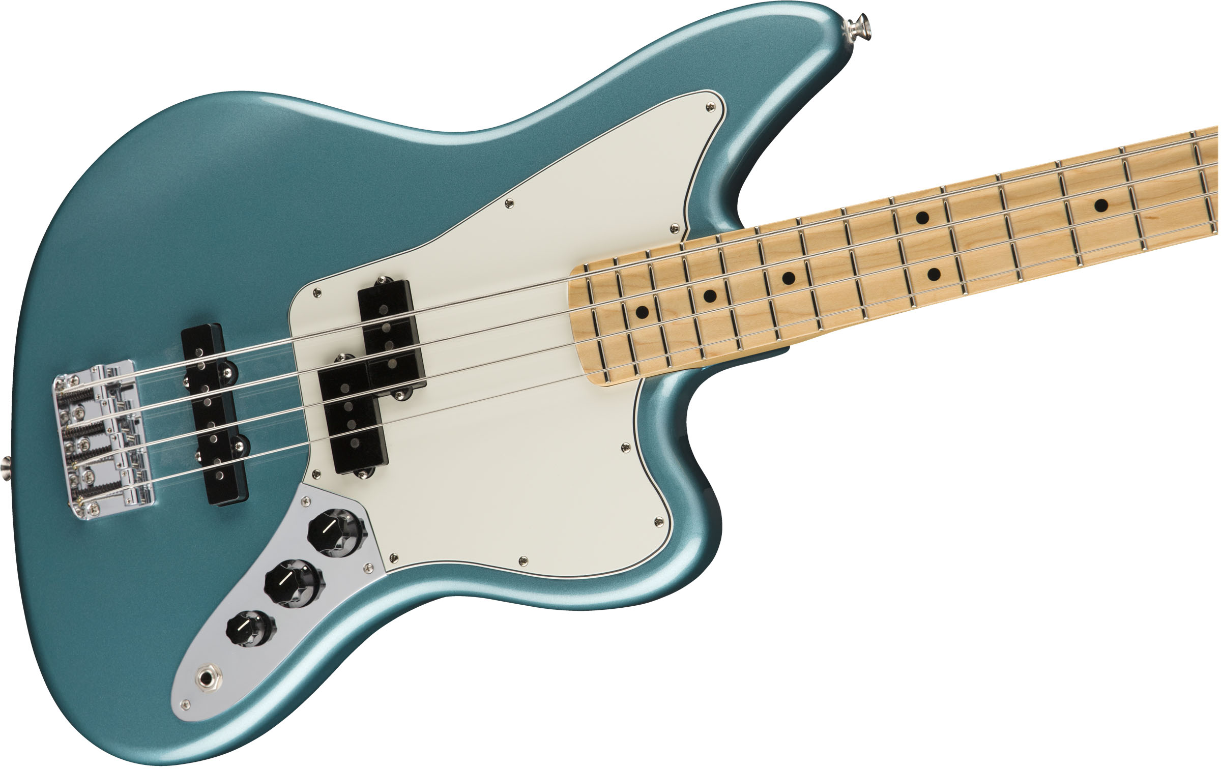 Player Jaguar® Bass, Maple Fingerboard, Tidepool - Image 5