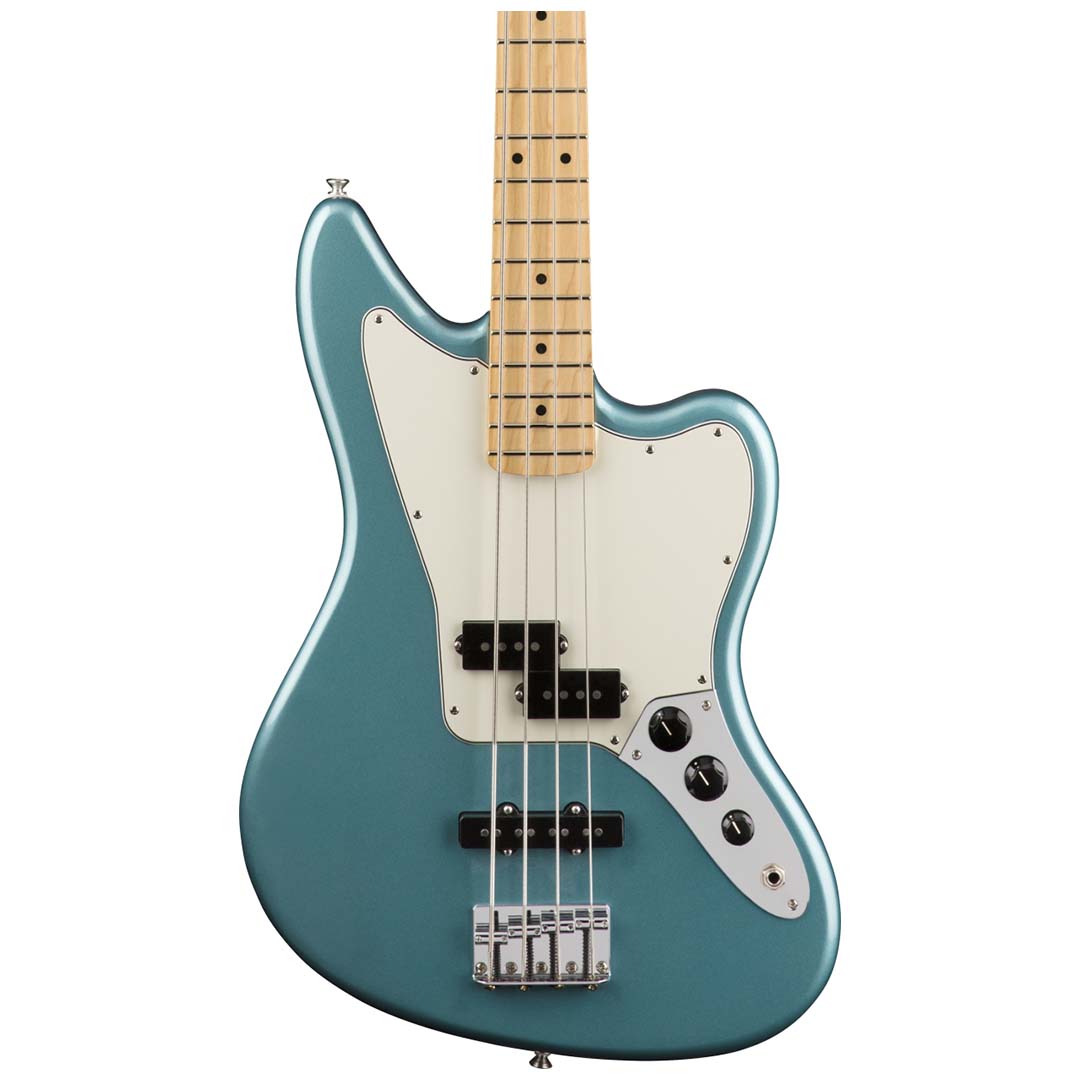 Player Jaguar® Bass, Maple Fingerboard, Tidepool