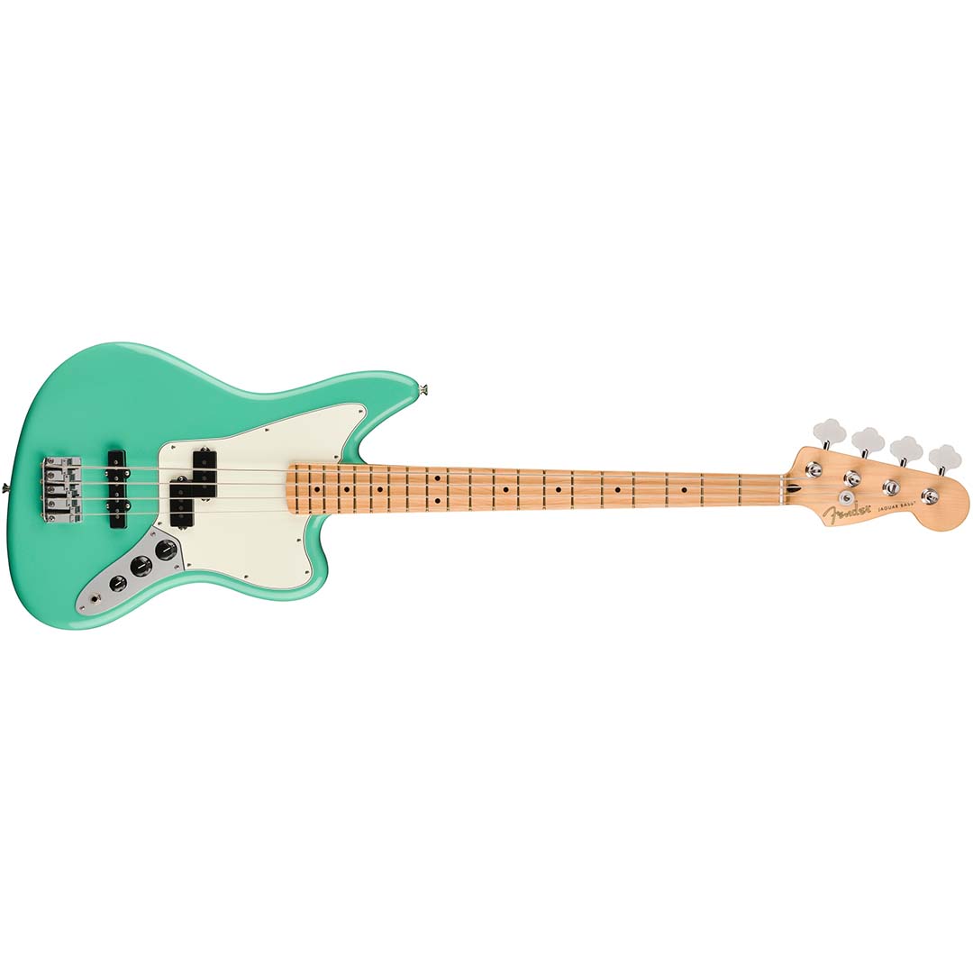 Player Jaguar® Bass, Maple Fingerboard, Sea Foam Green - Image 2