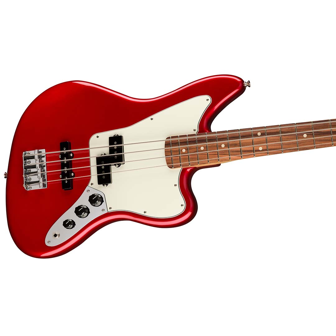 Player Jaguar® Bass, Pau Ferro Fingerboard, Candy Apple Red - Image 5