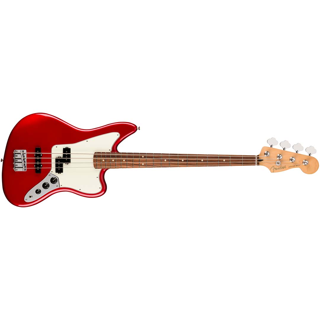 Player Jaguar® Bass, Pau Ferro Fingerboard, Candy Apple Red - Image 2