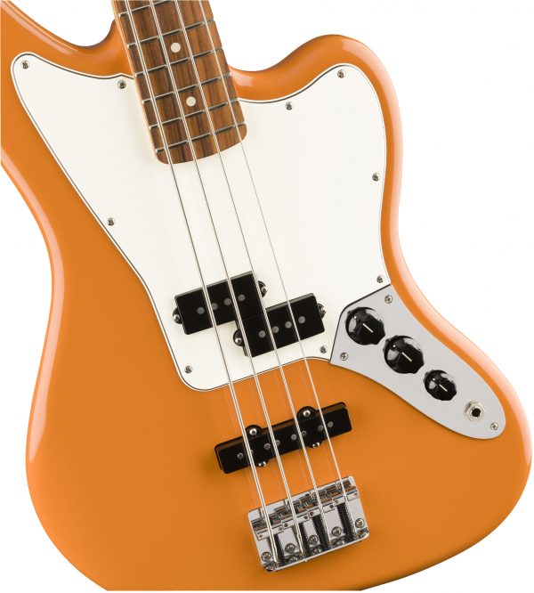 Player Jaguar® Bass, Pau Ferro Fingerboard, Capri Orange - Image 4