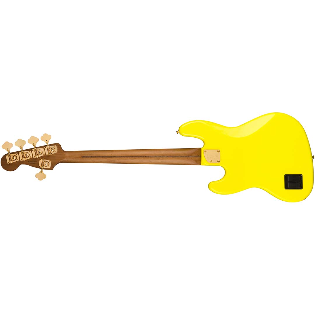 MonoNeon Jazz Bass® V, Maple Fingerboard, Neon Yellow - Image 2