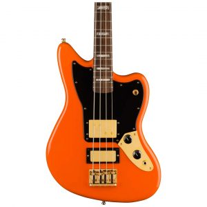 Limited Edition Mike Kerr Jaguar® Bass, Rosewood Fingerboard, Tiger's Blood Orange