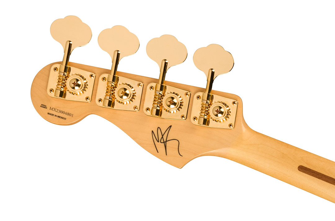 Limited Edition Mike Kerr Jaguar® Bass, Rosewood Fingerboard, Tiger's Blood Orange - Image 7
