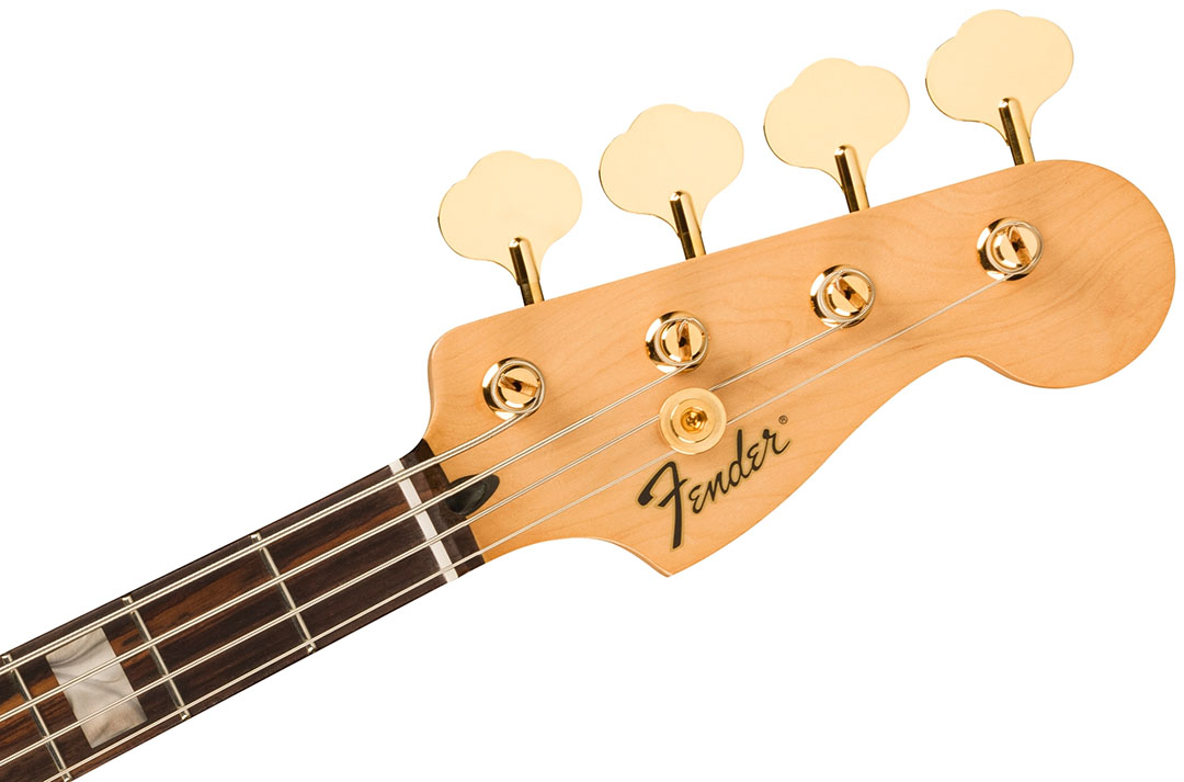 Limited Edition Mike Kerr Jaguar® Bass, Rosewood Fingerboard, Tiger's Blood Orange - Image 6