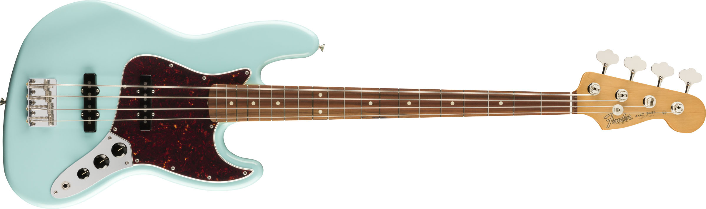 Vintera® '60s Jazz Bass®, Pau Ferro Fingerboard, Daphne Blue - Image 2