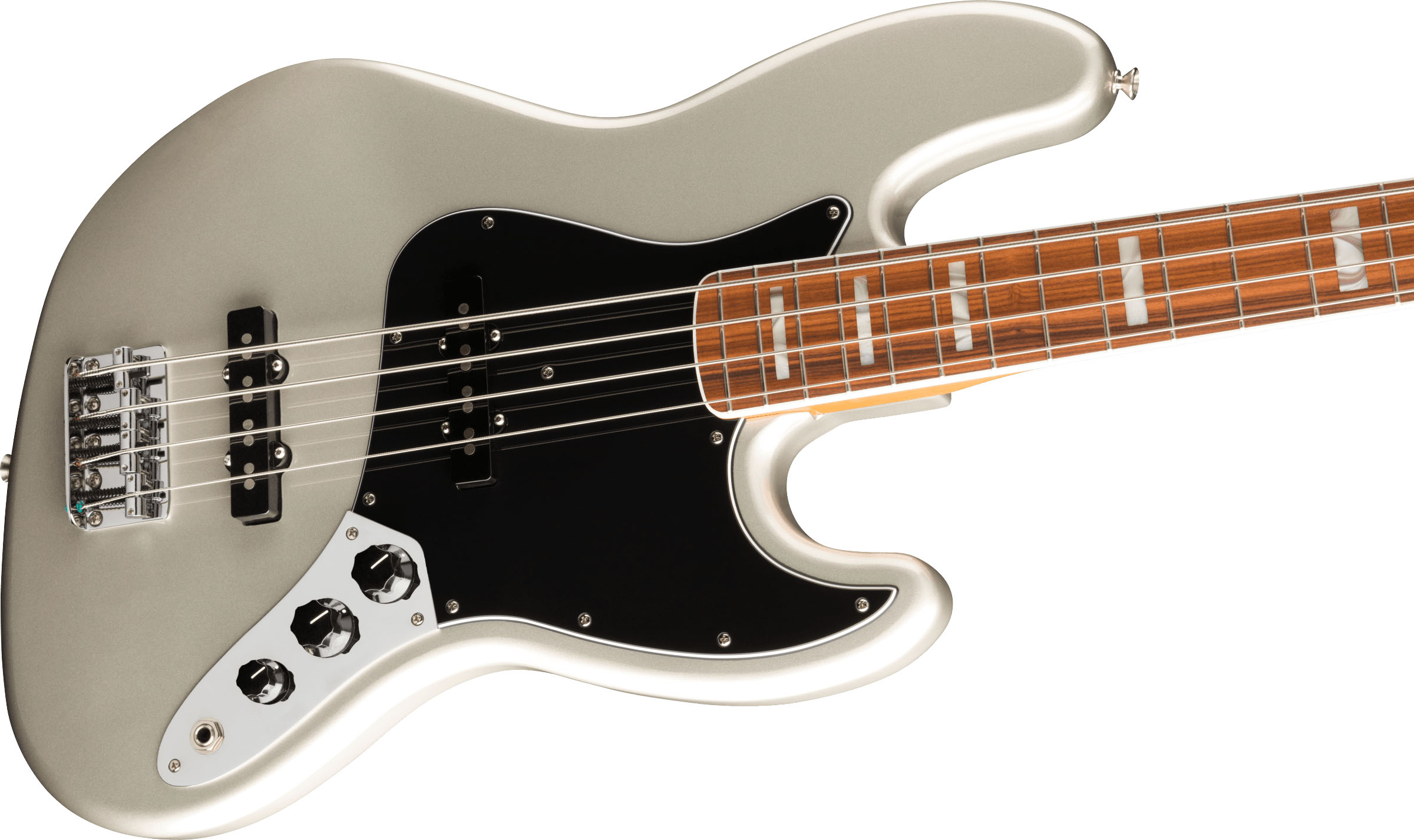 Vintera® '70s Jazz Bass®, Pau Ferro Fingerboard, Inca Silver - Image 5