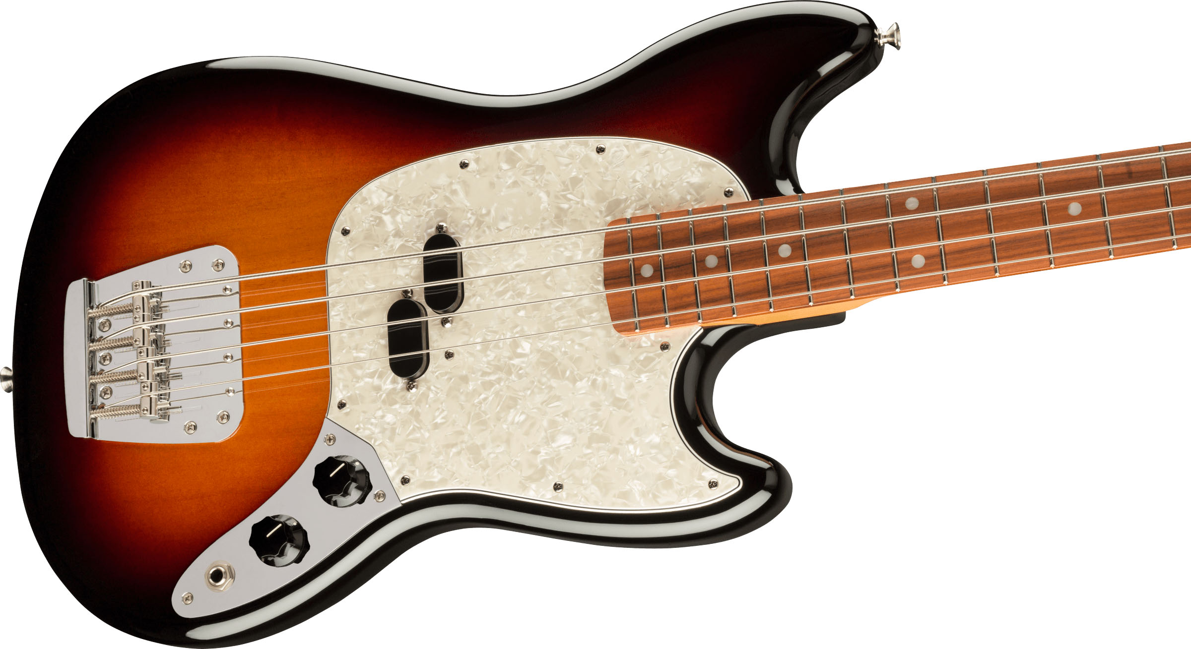 Vintera® '60s Mustang Bass®, Pau Ferro Fingerboard, 3-Color Sunburst - Image 5
