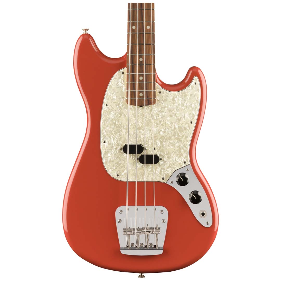 Vintera® '60s Mustang Bass®, Pau Ferro Fingerboard, Fiesta Red