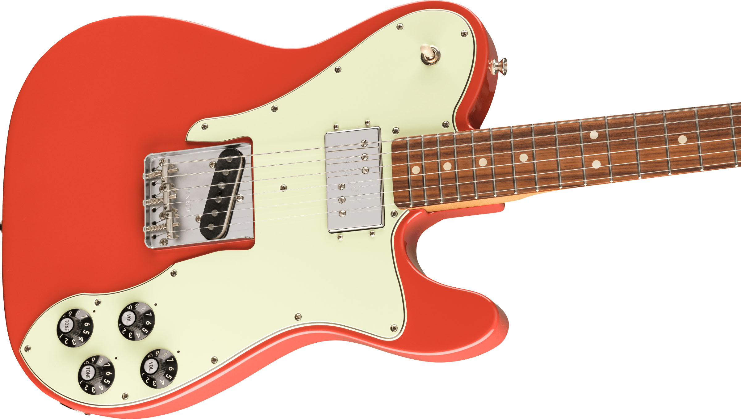 Vintera® '70s Telecaster® Custom, Pau Ferro Fingerboard, Fiesta Red - Image 5