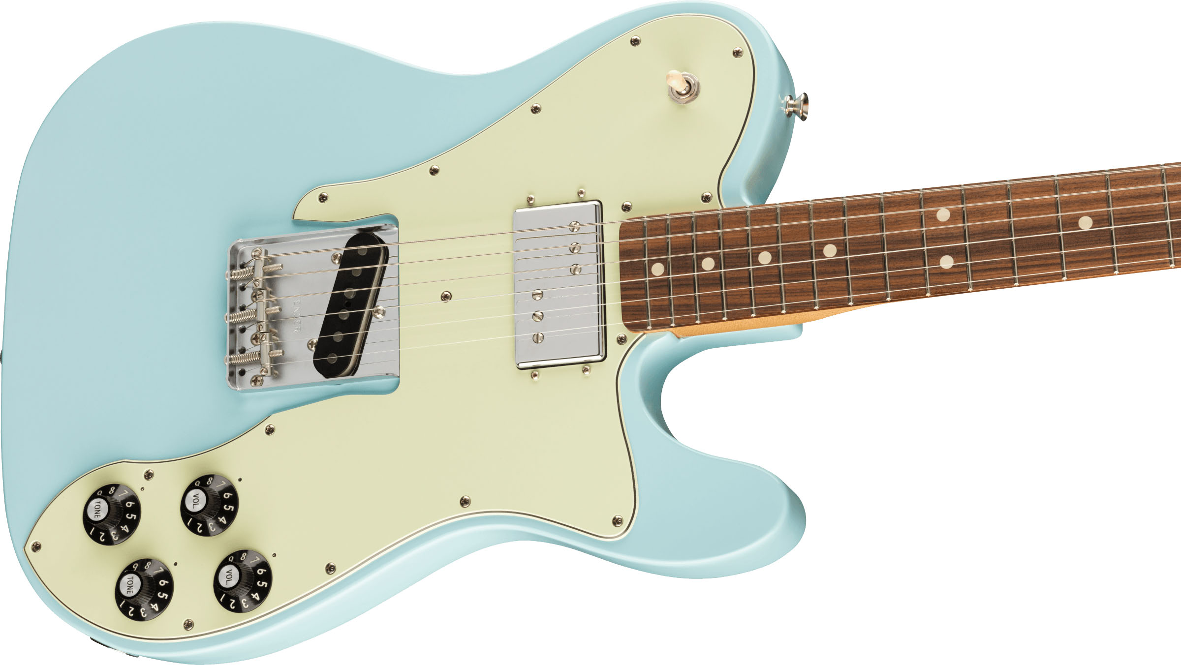 Vintera® '70s Telecaster® Custom, Pau Ferro Fingerboard, Sonic Blue - Image 5