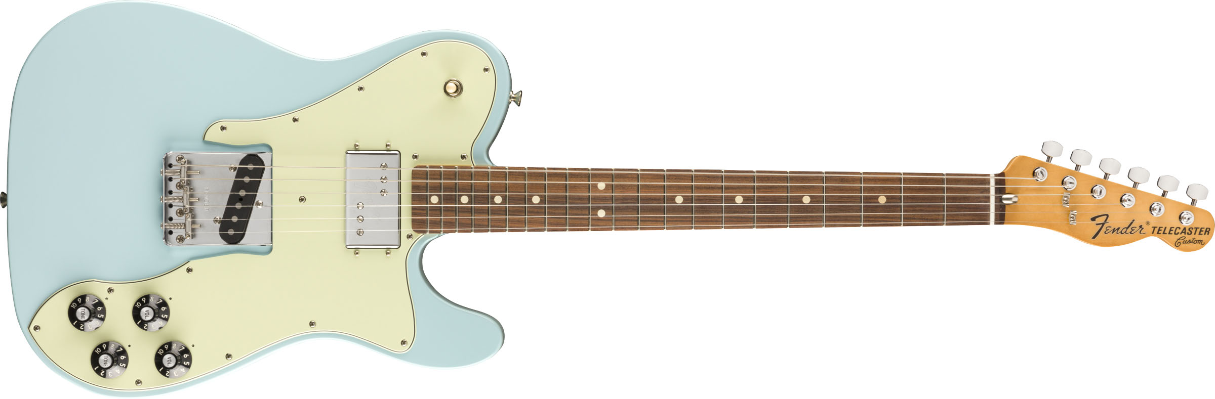 Vintera® '70s Telecaster® Custom, Pau Ferro Fingerboard, Sonic Blue - Image 2