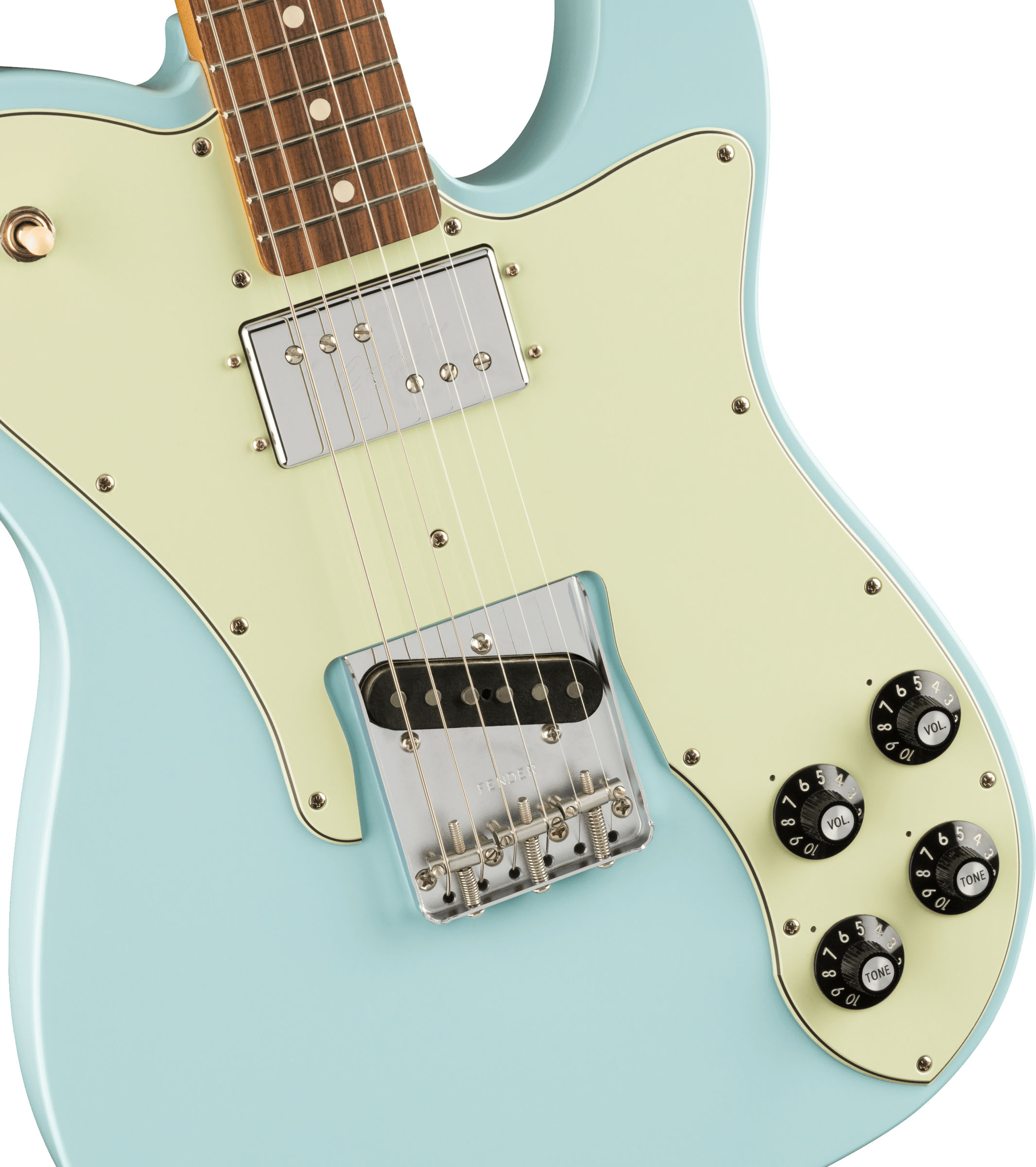 Vintera® '70s Telecaster® Custom, Pau Ferro Fingerboard, Sonic Blue - Image 4